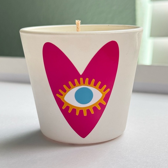 💗🧿Pink Heart Evil Eye Candle - Protection & Good Vibes 🧿💗 - Picture 3 of 5